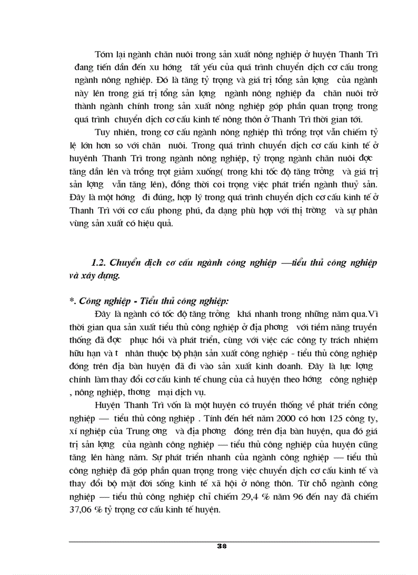 image for page Phương hướng và những giải pháp chủ yếu cho việc chuyển dịch cơ cấu kinh tế nông thôn huyện Thanh Trì thời gian tới