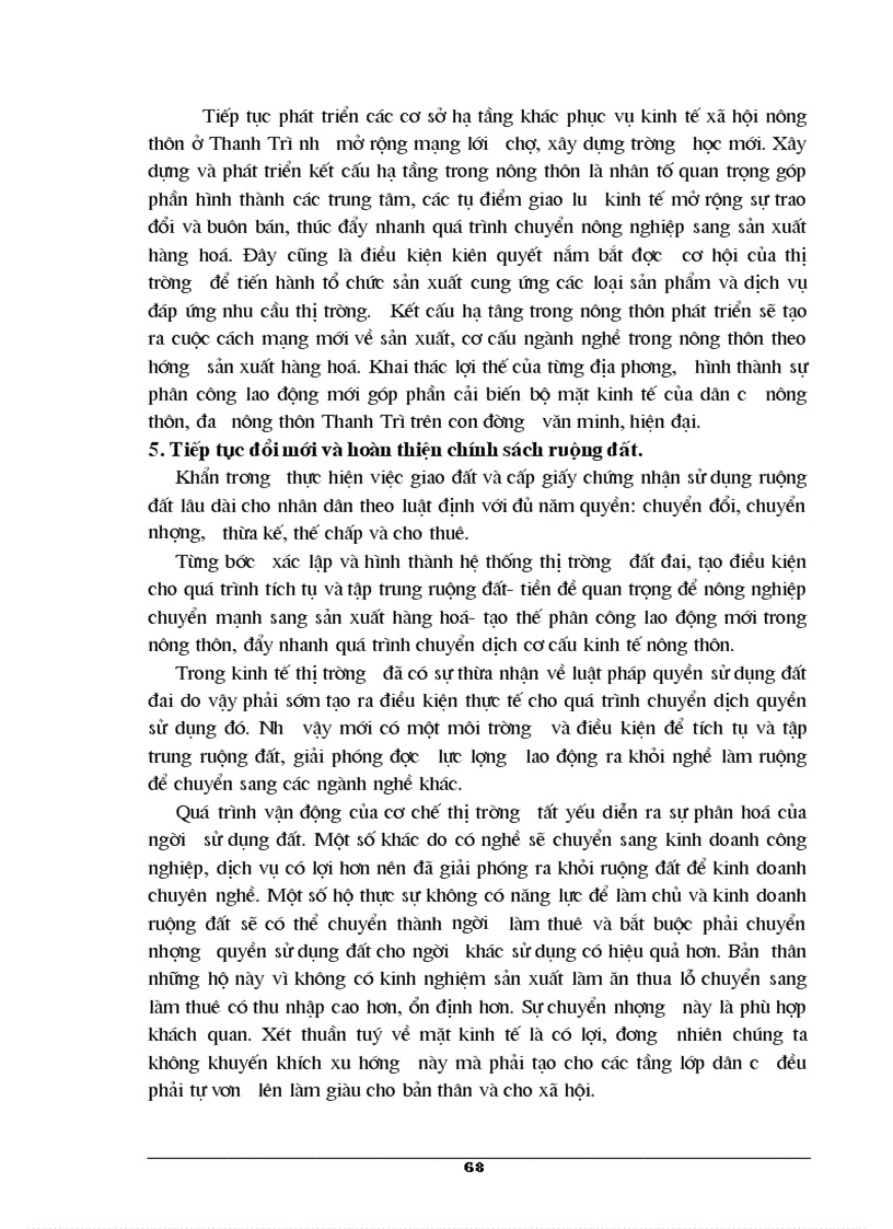 image for page Phương hướng và những giải pháp chủ yếu cho việc chuyển dịch cơ cấu kinh tế nông thôn huyện Thanh Trì thời gian tới