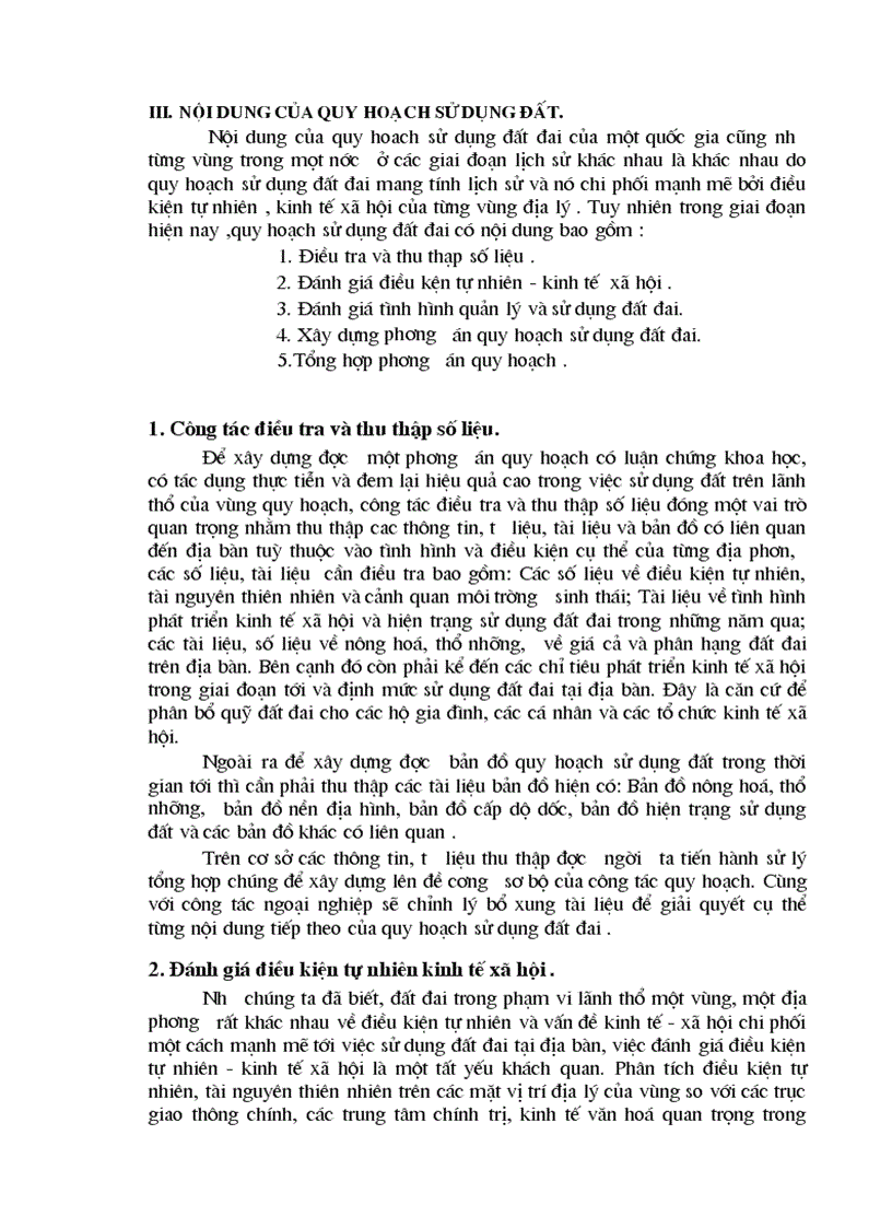 image for page Cơ sở khoa học của quy hoạch sử dụng đất đai huyện Lộc Bình Tỉnh Lạng Sơn thời kỳ 2001 2010