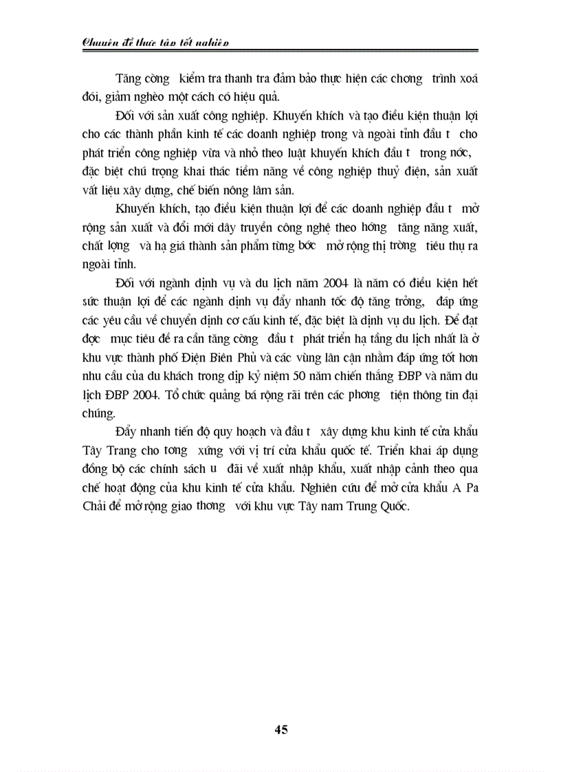 image for page GiảI pháp thúc đẩy thực hiện chương trình phát triển kinh tế xã hội ở điện biên thời kỳ 2001 2005