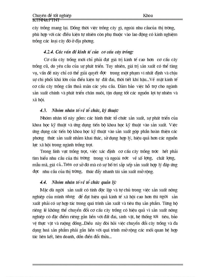 image for page Thực trạng và những giải pháp chủ yếu chuyển đổi cơ cấu cây trồng tỉnh Bắc Kạn 1