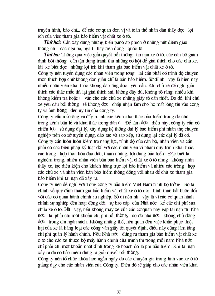 image for page Một số biện pháp nhằm nâng cao hiệu quả của nghiệp vụ bảo hiểm vật chất xe ôtô tại công ty bảo hiểm Hà Nộ