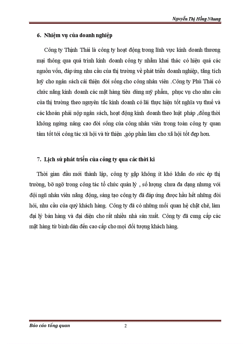 image for page Báo cáo thực tập tại Công ty trách nhiệm hữu hạn thương mại và dịch vụ Thịnh Thái