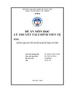 Thực trạng cân đối ngân sách nhà nước và hướng hoàn thiện