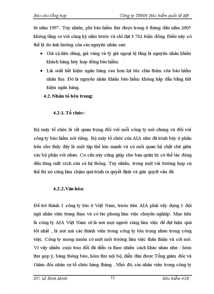 image for page Báo cáo thực tập tại Công ty TNHH Bảo hiểm quốc tế Mỹ tại Việt Nam