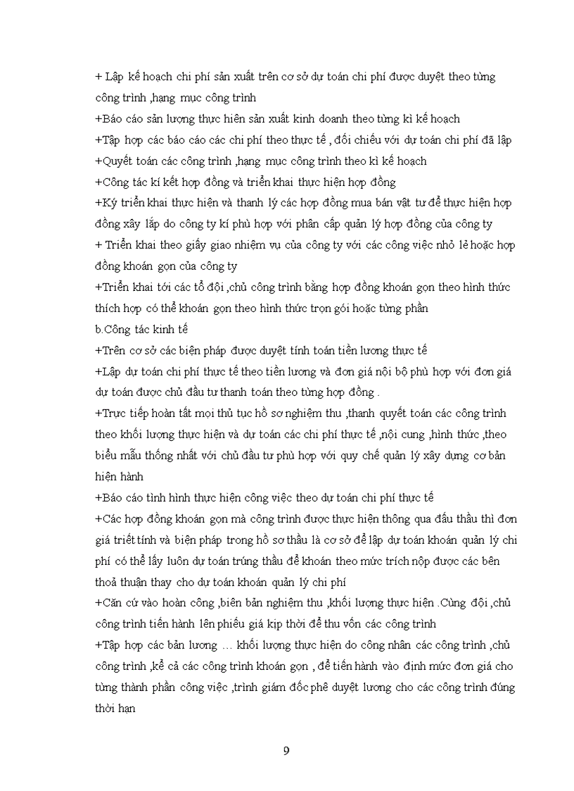 image for page Báo cáo thực tập tại Công ty cổ phần đầu tư và xây lắp Sông Đà