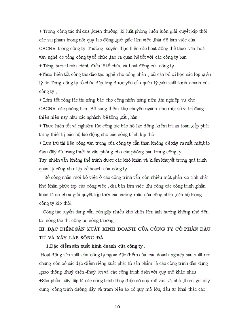 image for page Báo cáo thực tập tại Công ty cổ phần đầu tư và xây lắp Sông Đà