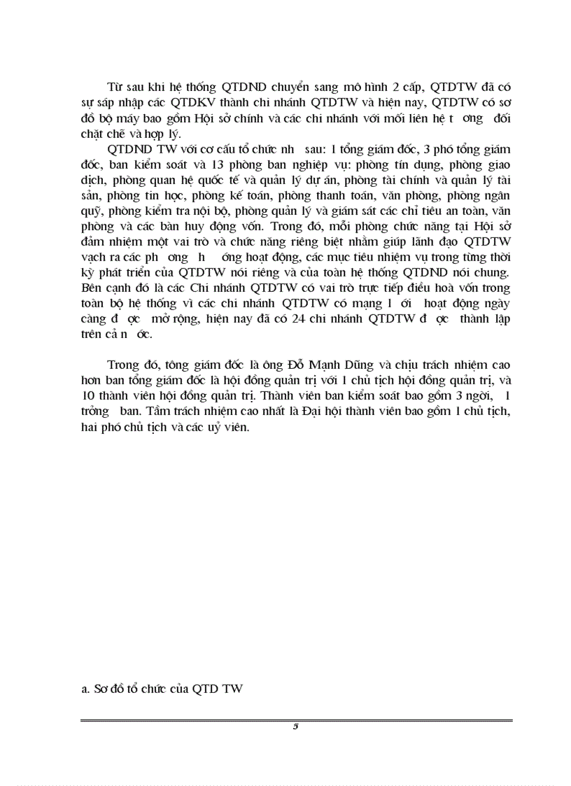 image for page Báo cáo thực tập tại Quỹ Tín dụng nhân dân Trung ương