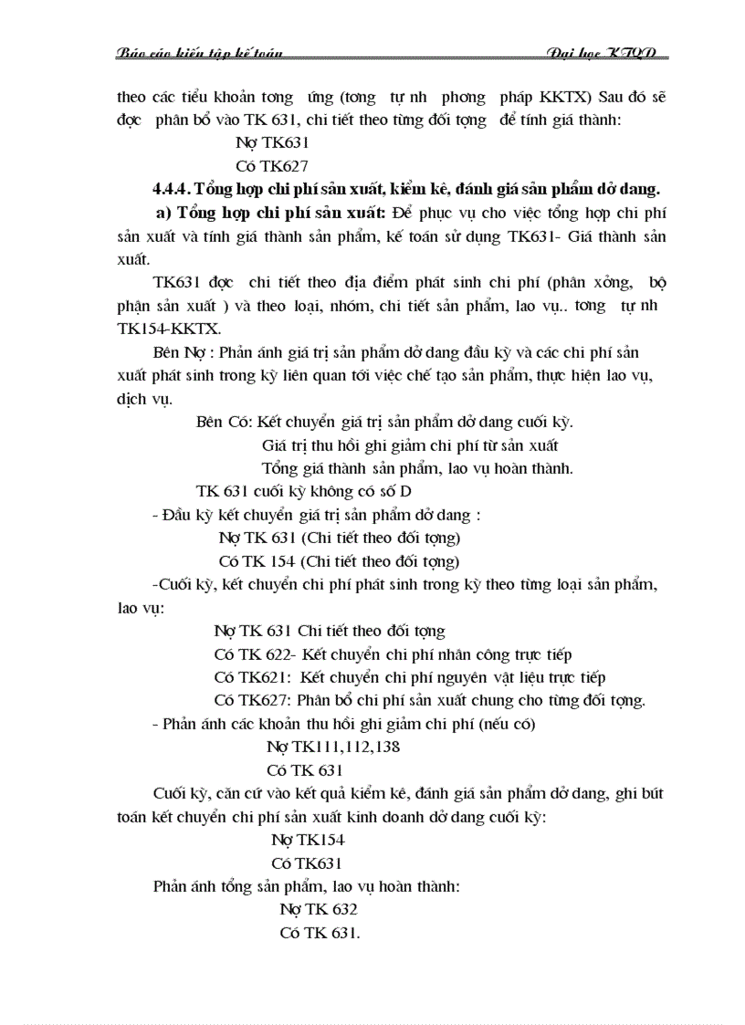 image for page Báo cáo thực tập tại Công ty TNHH sản xuất và thương mại Tân Bắc Đô