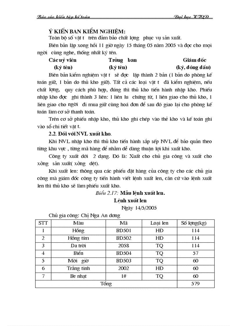 image for page Báo cáo thực tập tại Công ty TNHH sản xuất và thương mại Tân Bắc Đô