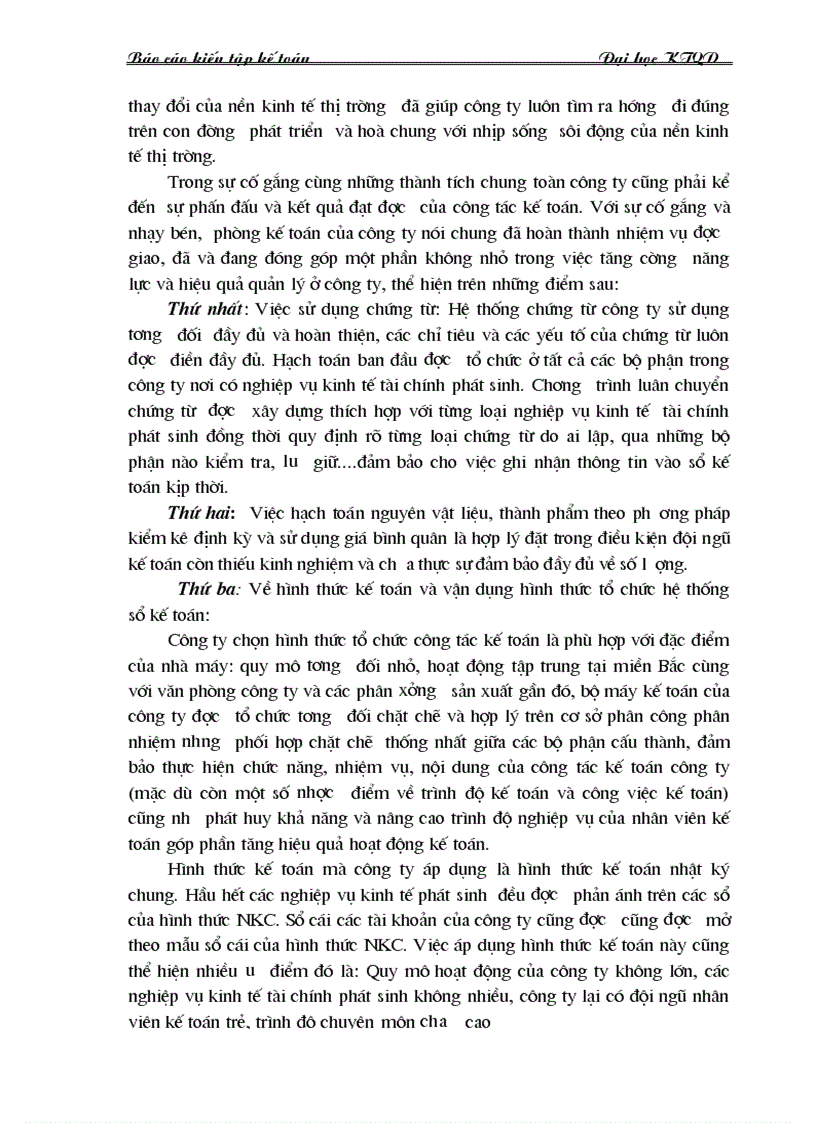 image for page Báo cáo thực tập tại Công ty TNHH sản xuất và thương mại Tân Bắc Đô