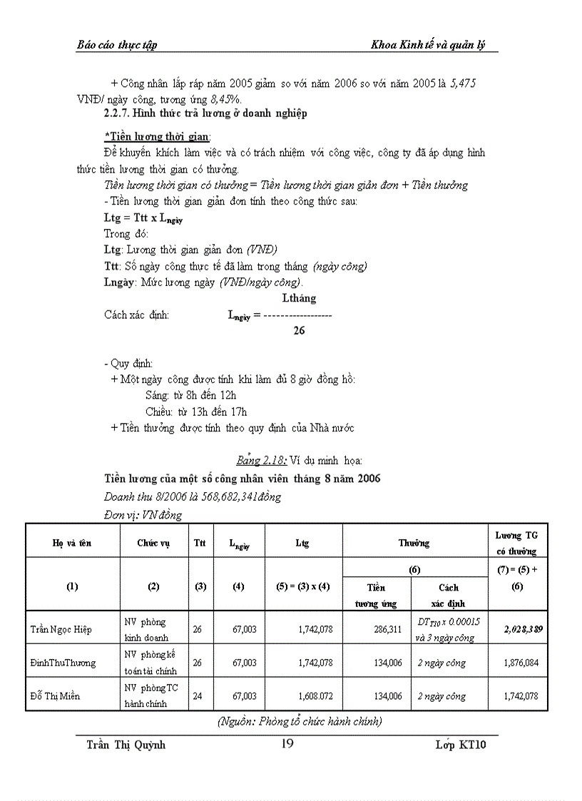 image for page Báo cáo thực tập tại Công ty TNHH Mai Dương