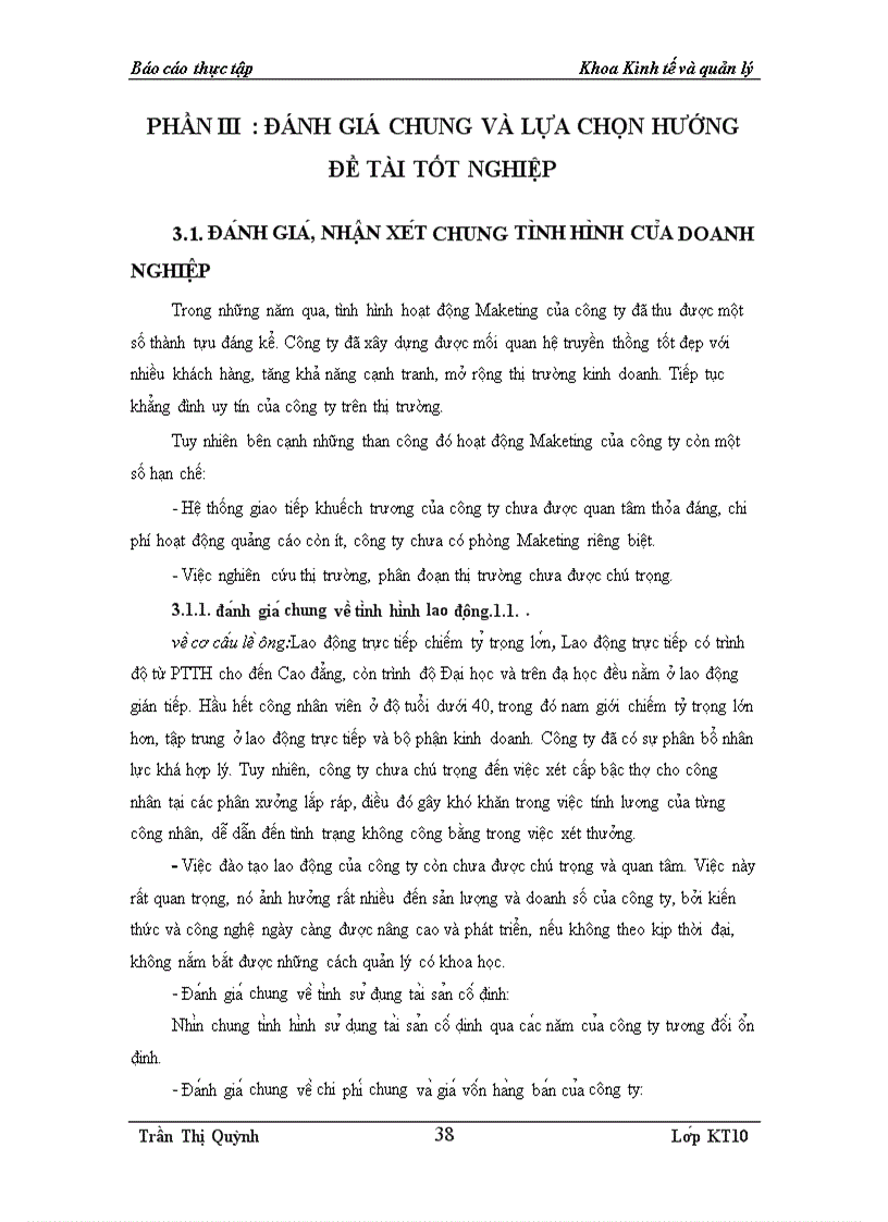 image for page Báo cáo thực tập tại Công ty TNHH Mai Dương