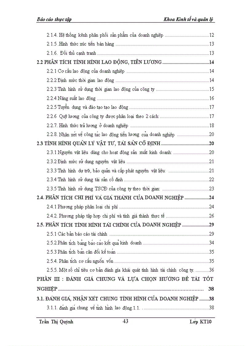 image for page Báo cáo thực tập tại Công ty TNHH Mai Dương
