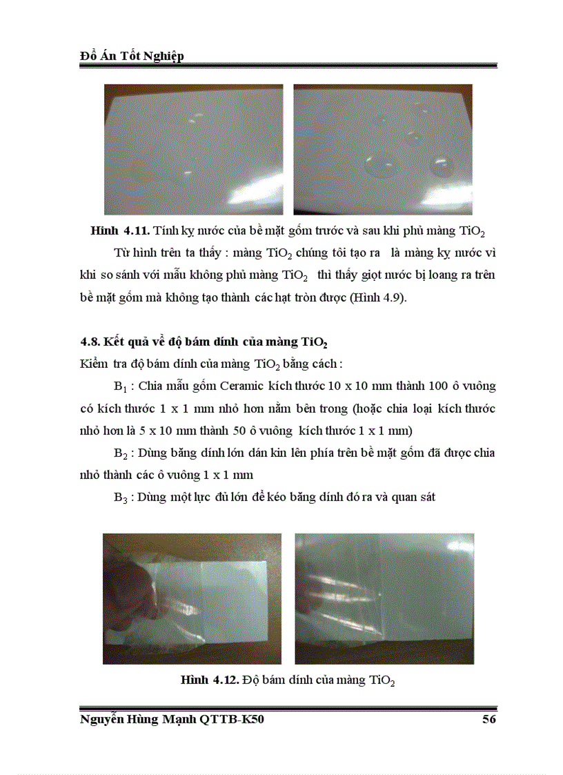 image for page Nghiờn cứu chế tạo Sol Gel chứa cỏc hạt nano TiOơơ2 và ứng dụng phủ màng trờn gốm sứ Ceramic