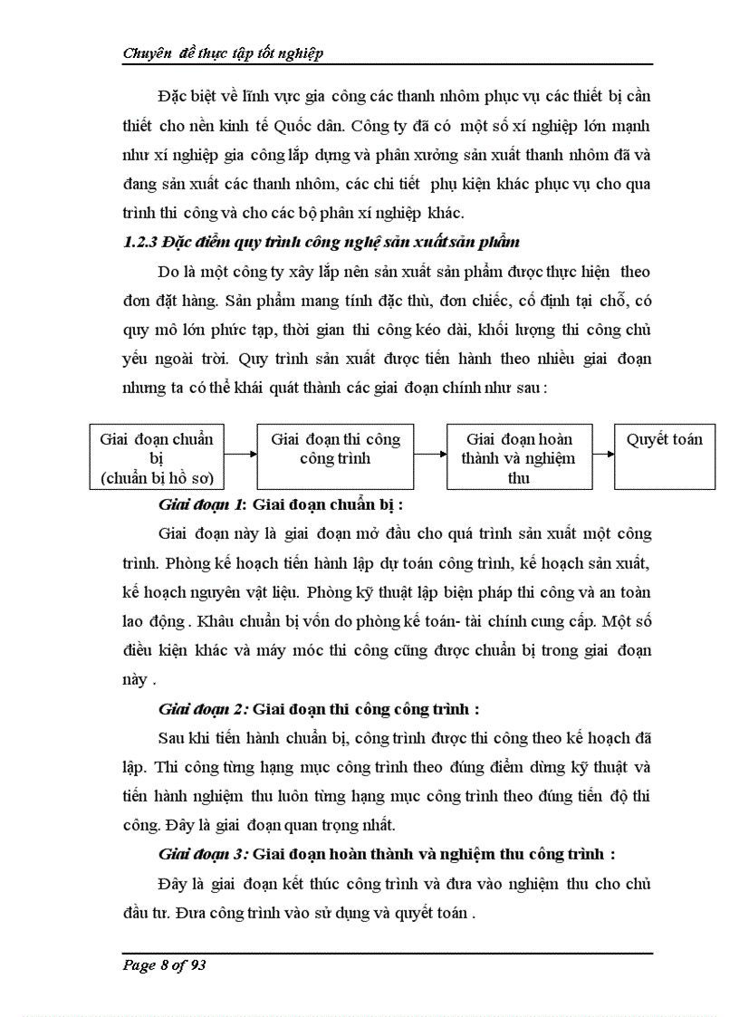 image for page Kế toán chi phí sản xuất và tính giá thành sản phẩm xây lắp tại công ty cổ phần nhôm kính Việt Phát 1