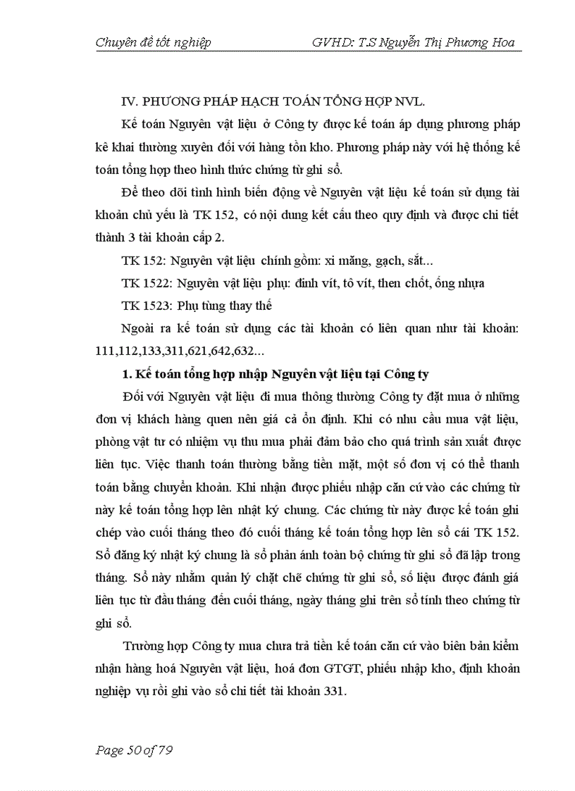 image for page Hoàn thiện kế toán Nguyên vật liệu tại Công ty Cổ phần xây dựng tư vấn thiết kế CONSTREX