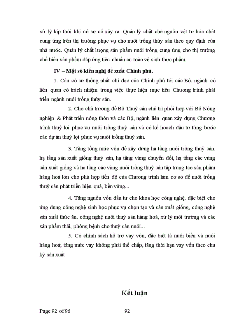 image for page Thực trạng và giải pháp phát triển bền vững ngành nuôi trồng thuỷ sản Việt Nam