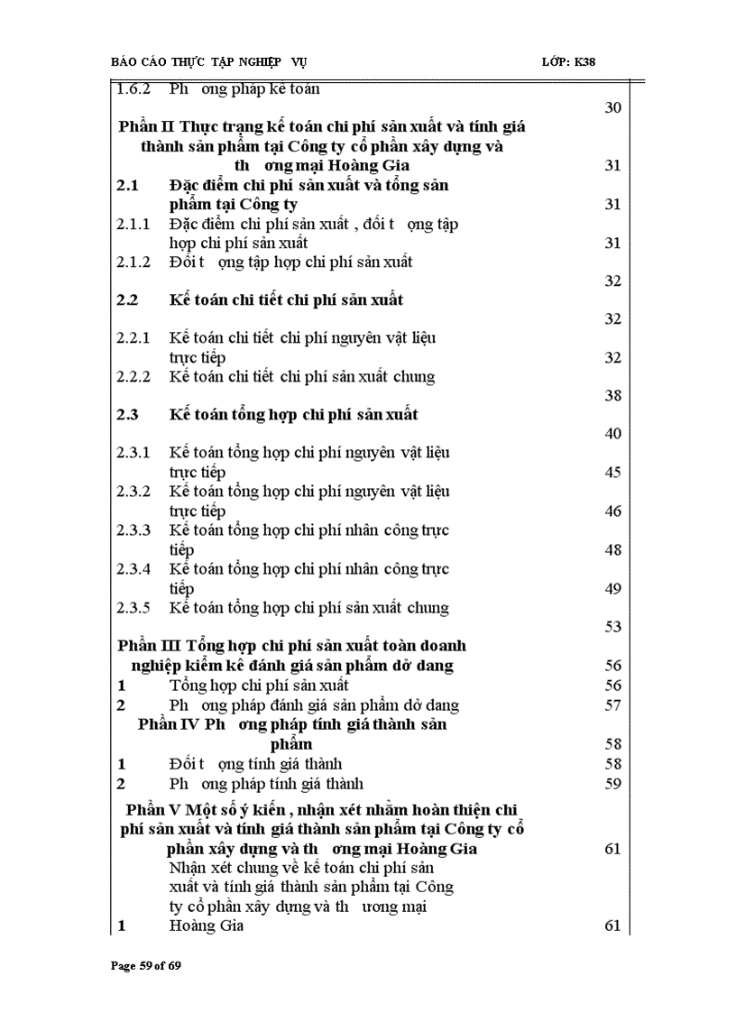 image for page Hoàn thiện kế toán chi phí sản xuất và tính giá thành sản phẩm tại Công ty cổ phần xây dựng và thương mại Hoàng Gia