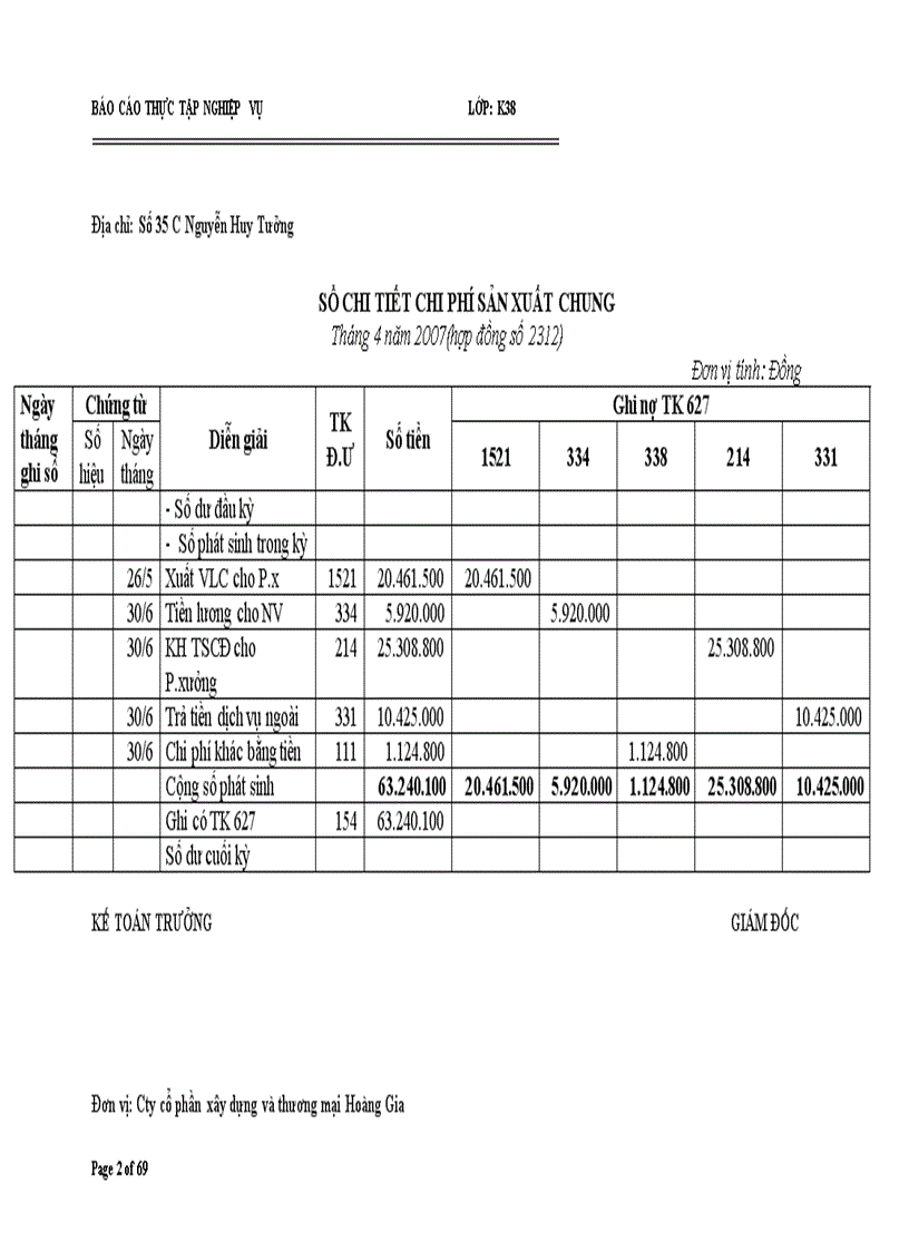image for page Hoàn thiện kế toán chi phí sản xuất và tính giá thành sản phẩm tại Công ty cổ phần xây dựng và thương mại Hoàng Gia