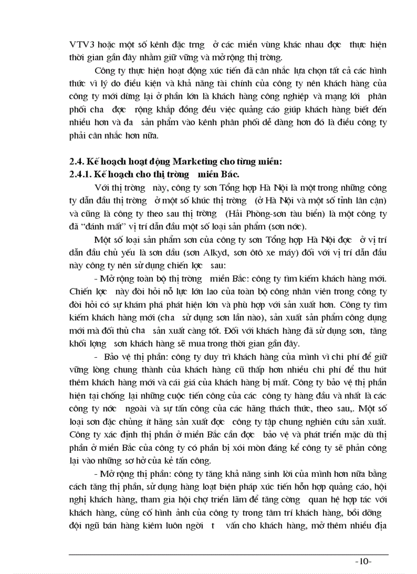 image for page Thực trạng kinh doanh và kế hoạch Marketing của Công ty CP Sơn Tổng Hợp Hà Nội