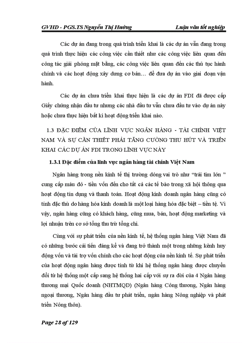 image for page Tăng cường thu hút và triển khai các dự án FDI trong lĩnh vực Ngân hàng tài chính của Việt Nam trong điều kiện mới 1
