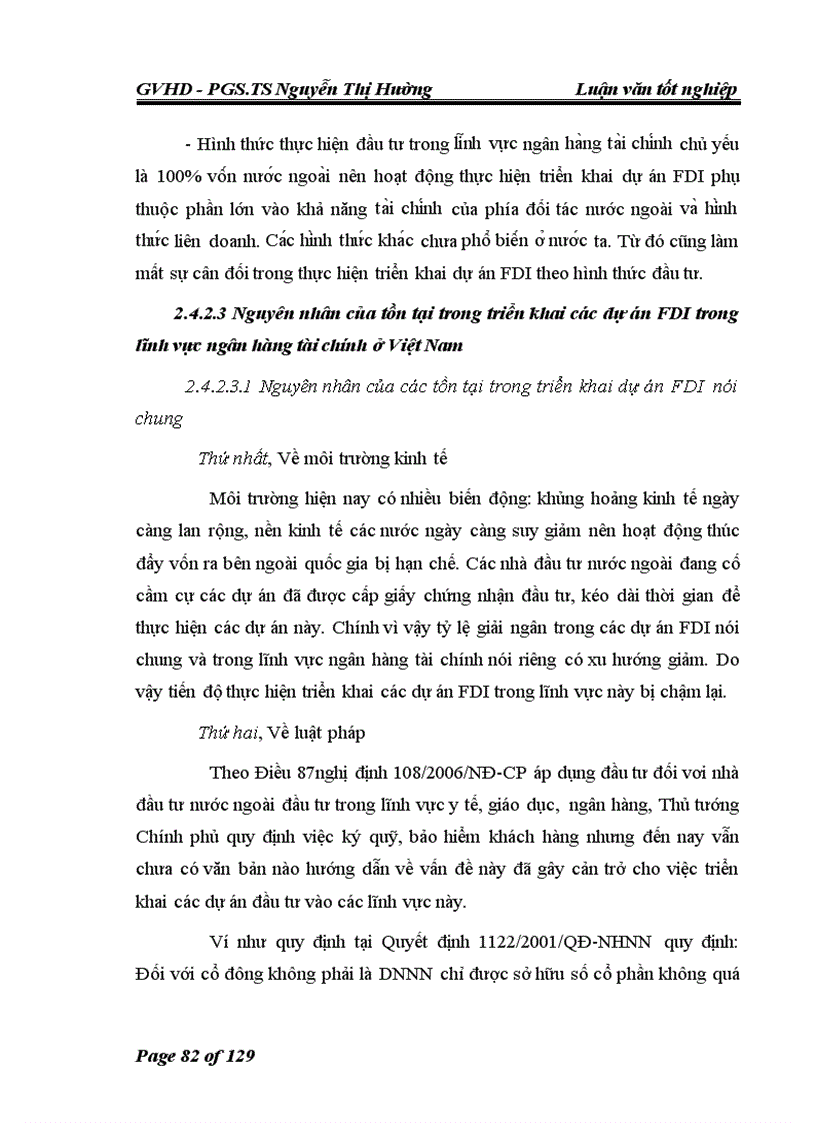 image for page Tăng cường thu hút và triển khai các dự án FDI trong lĩnh vực Ngân hàng tài chính của Việt Nam trong điều kiện mới 1