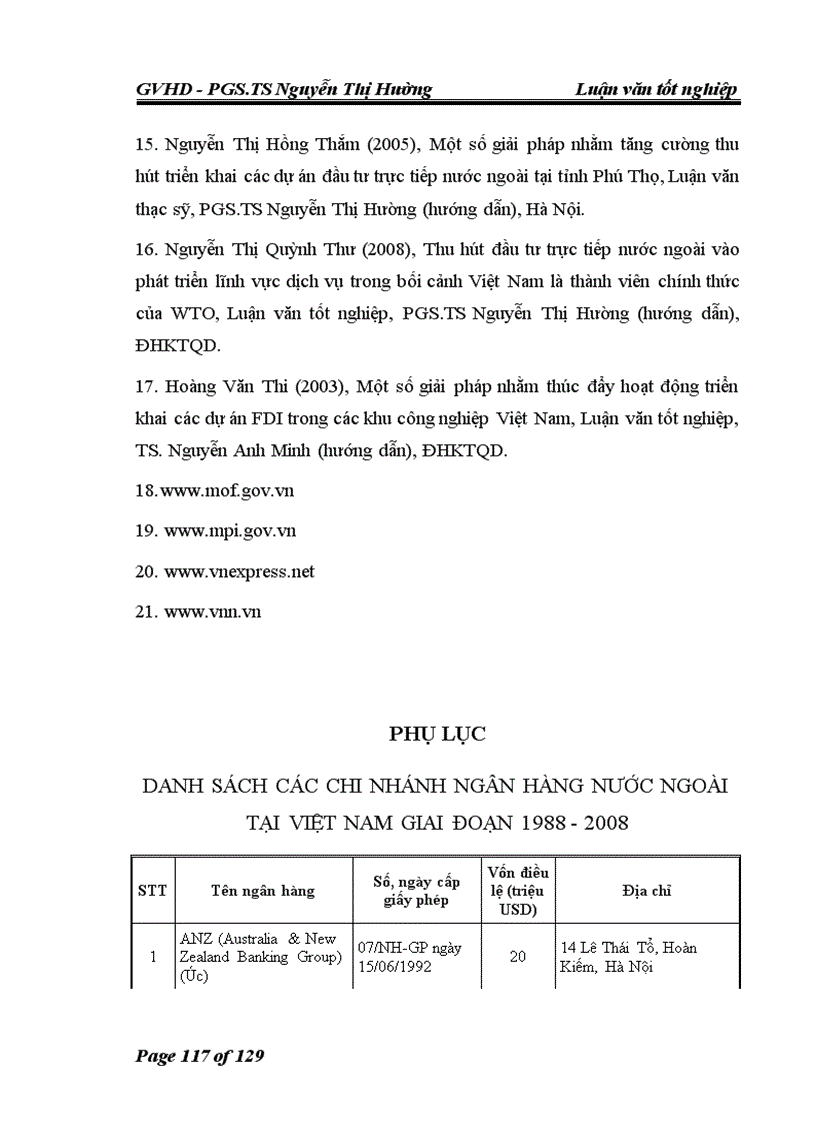 image for page Tăng cường thu hút và triển khai các dự án FDI trong lĩnh vực Ngân hàng tài chính của Việt Nam trong điều kiện mới 1