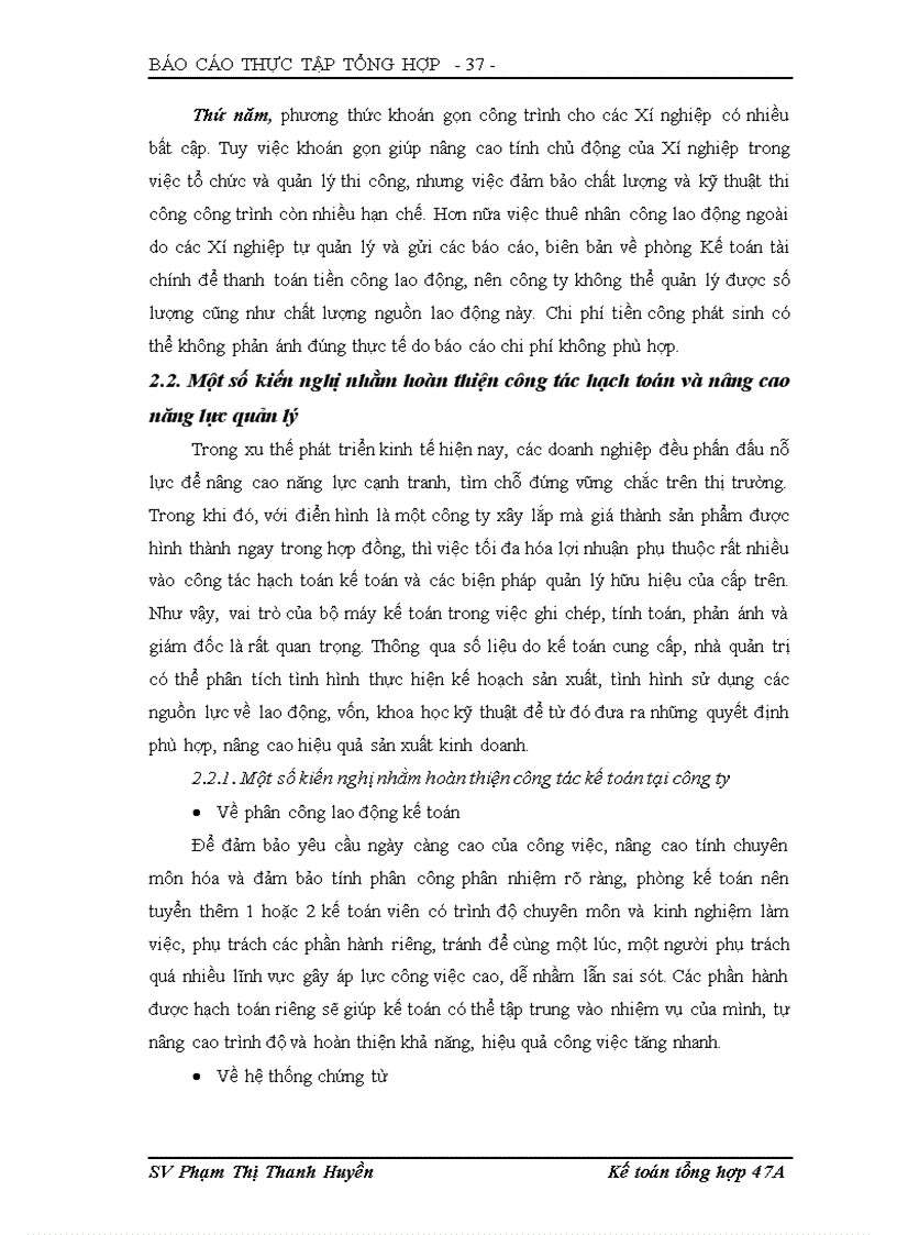 image for page Đặc điểm tổ chức công tác kế toán tại công ty cổ phần Kinh doanh vật tư và xây dựng 1