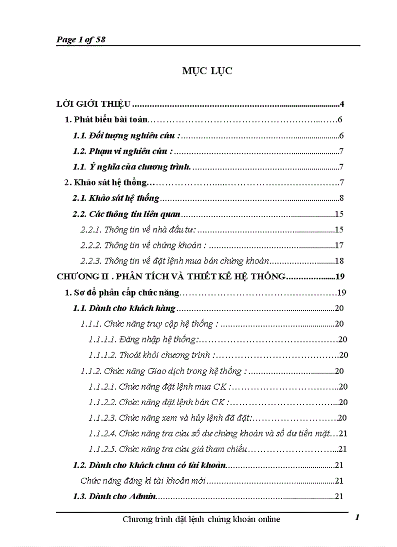 image for page Chương trình đặt lệnh chứng khoán online