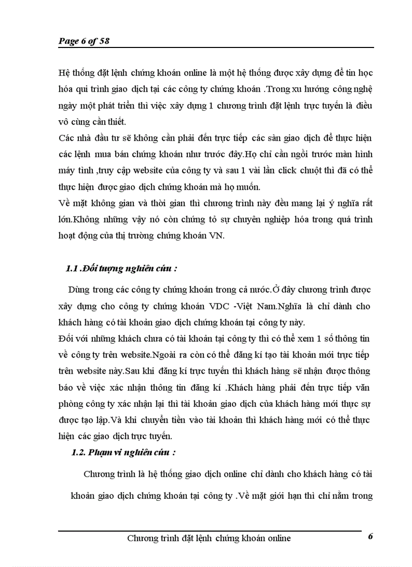 image for page Chương trình đặt lệnh chứng khoán online