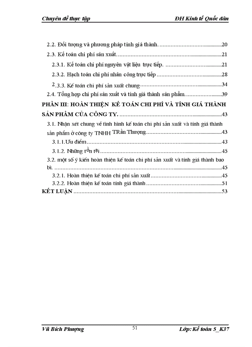 image for page Hoàn thiện kế toán chi phí sản xuất và tính giá thành sản phẩm in bao bì tại Công ty TNHH Trần Thượng