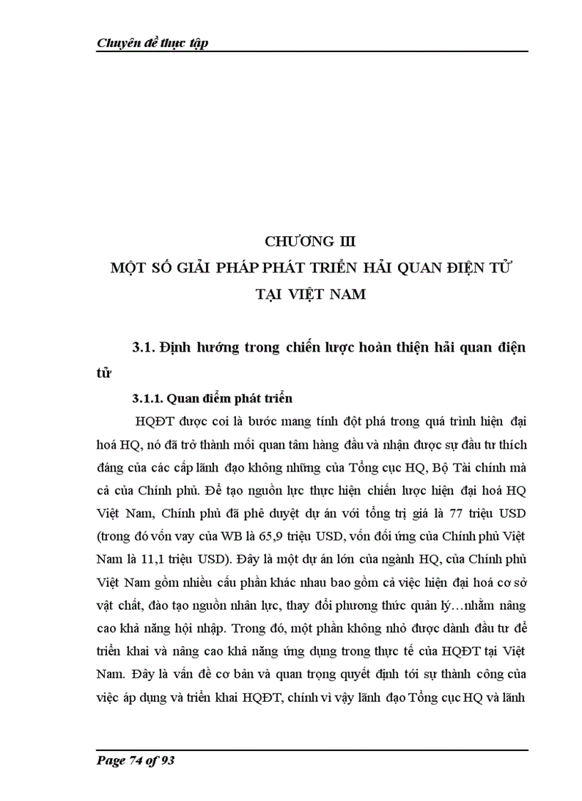 image for page Thực trạng và giải pháp pháp triển Hải quan điện tử tại Việt Nam 1