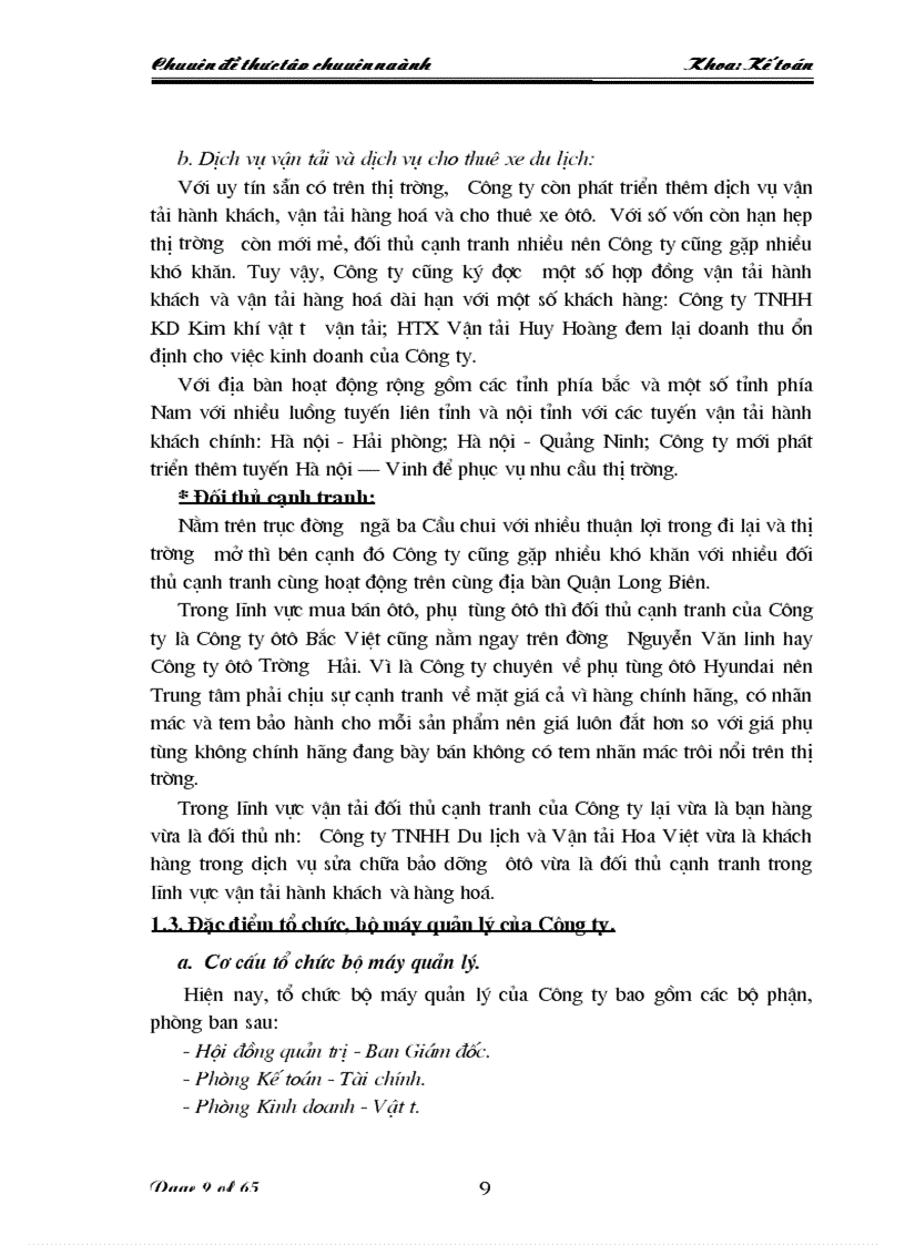 image for page Hoàn thiện kế toán tiền lương và các khoản trích theo lương tại Công ty Trách Nhiệm Hữu Hạn Dịch vụ Tiến Thành 1