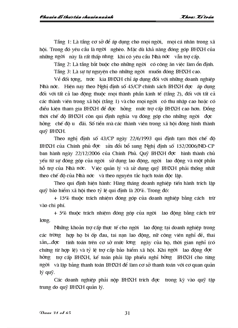 image for page Hoàn thiện kế toán tiền lương và các khoản trích theo lương tại Công ty Trách Nhiệm Hữu Hạn Dịch vụ Tiến Thành 1