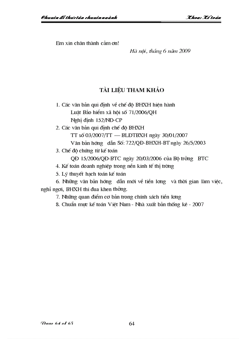 image for page Hoàn thiện kế toán tiền lương và các khoản trích theo lương tại Công ty Trách Nhiệm Hữu Hạn Dịch vụ Tiến Thành 1