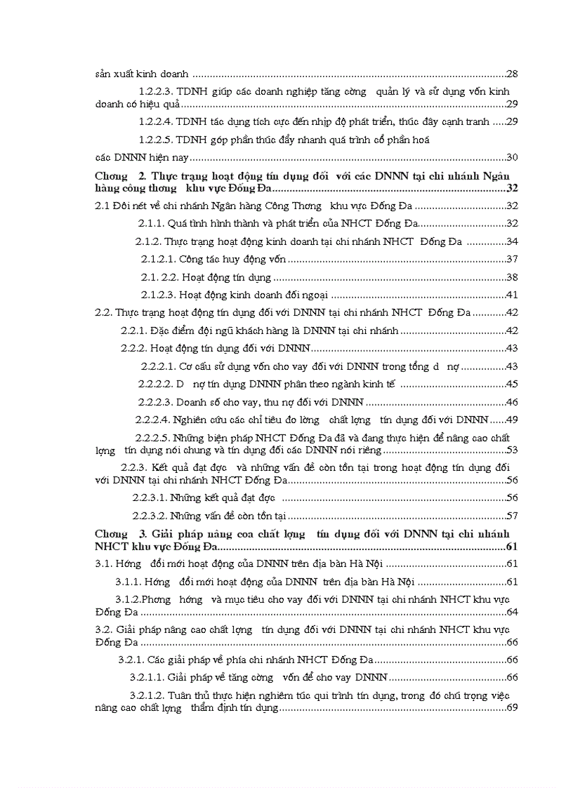 image for page Giải pháp nâng cao chất lượng tín dụng khi cho vay Doanh nghiệp Nhà nươớc tại Chi nhánh Ngân hàng Công thươơng Khu vực Đống Đa