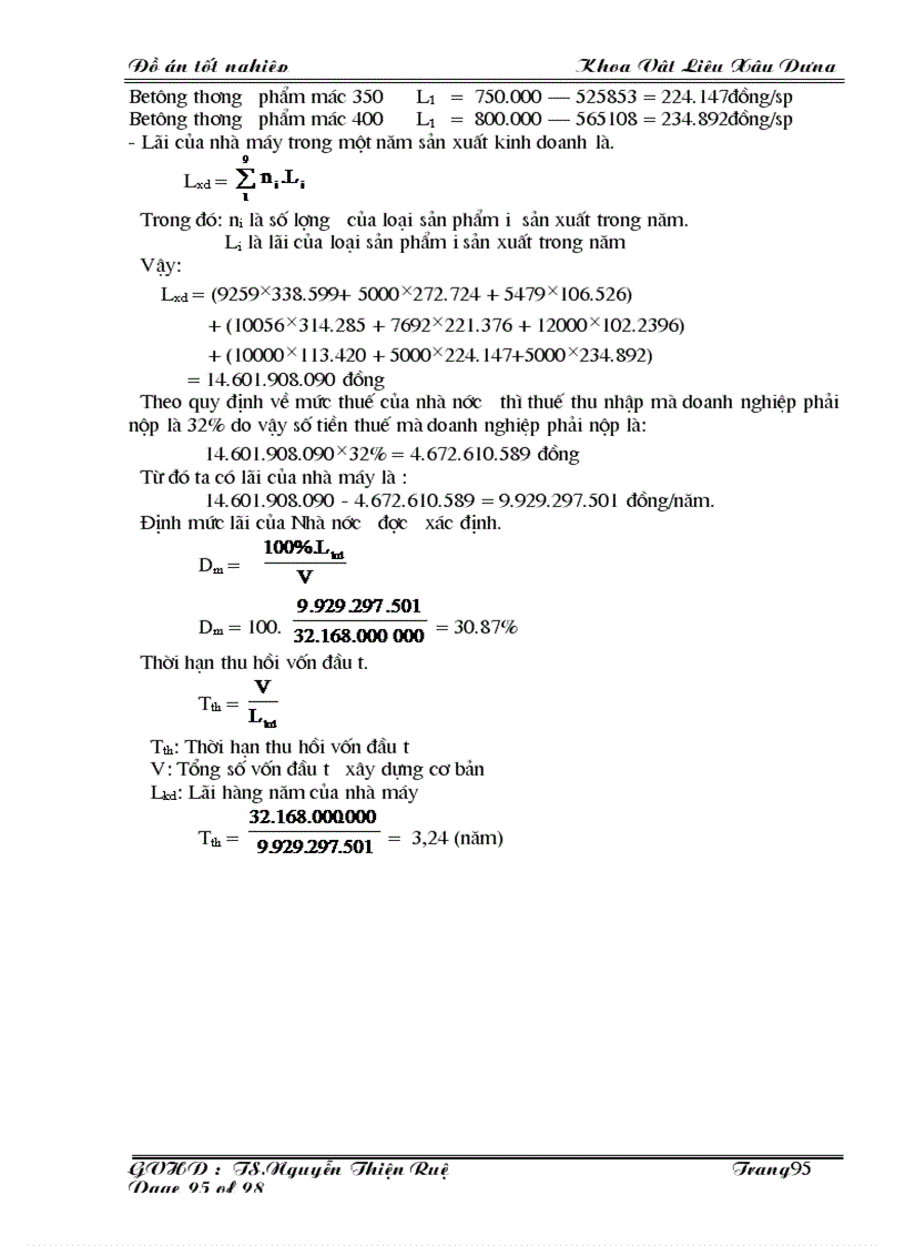 image for page Thiết kế nhà máy bêtông chế tạo một số cấu kiện xây dựng nhà ở công suất 80 000 m3 năm 1