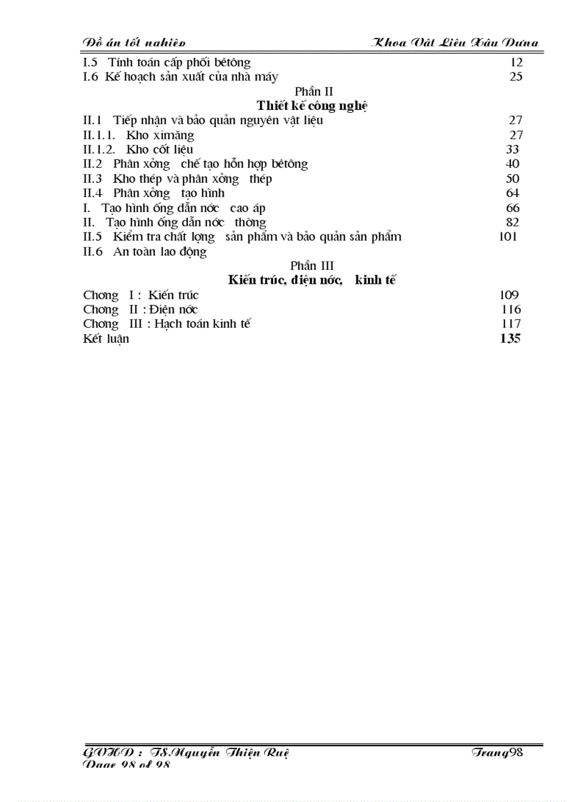 image for page Thiết kế nhà máy bêtông chế tạo một số cấu kiện xây dựng nhà ở công suất 80 000 m3 năm 1