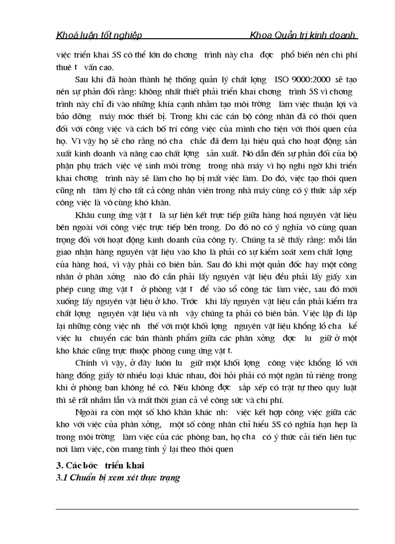 image for page Thực trạng quản lý chất lượng và việc triển khai chương trình 5S tại Công ty CP Thiết bị Bưu điện NM2