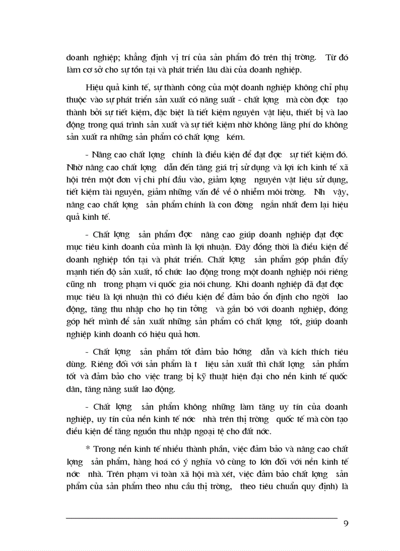 image for page Một số phương hướng và biện pháp chủ yếu nhằm góp phần nâng cao chất lượng sản phẩm ở Công ty dệt 10 10 1