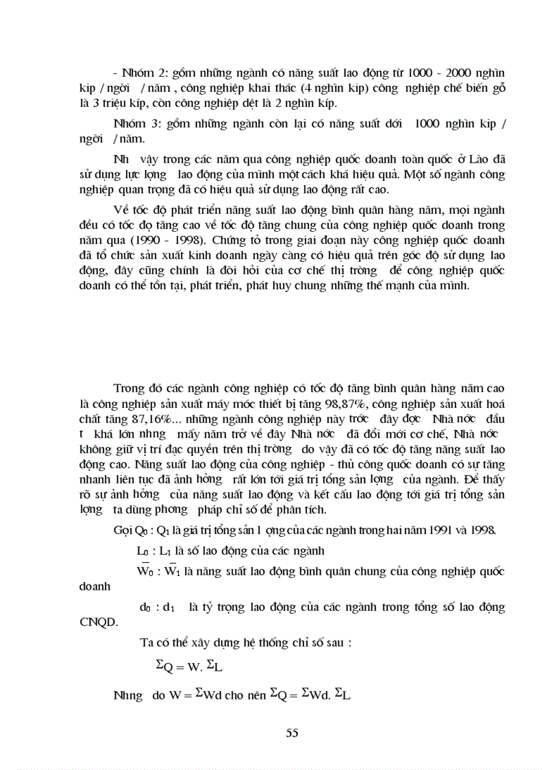 image for page Vận dụng một số phương pháp thống kê để phân tích tình hình phát triển công nghiệp thủ công ở CHDCND Lào giai đoạn 1985 1989 và dự báo giai đoạn 2002 2007