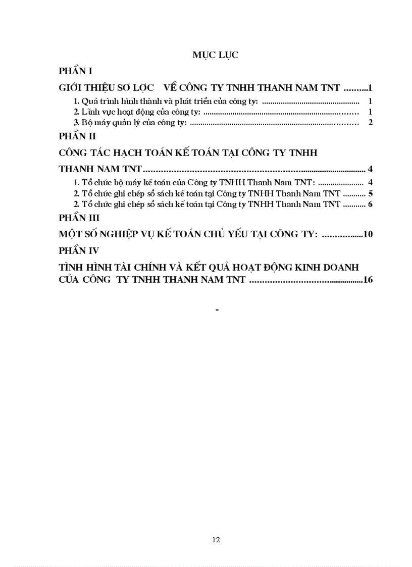image for page Công tác hạch toán kế toán tại Công ty TNHH Thanh Nam TNT 1