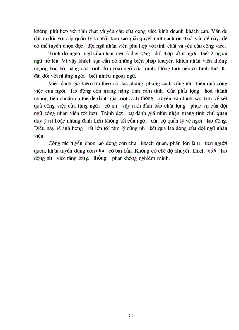 image for page Thực trạng về quản trị nhân sự tại khách sạn vườn thủ đô 1