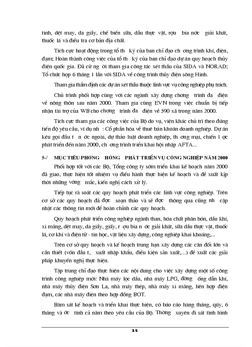 image for page Chức năng nhiệm vụ hoạt động thực tế phương hướng hoạt động của vụ công nghiệp bộ Kế hoạch đầu tư