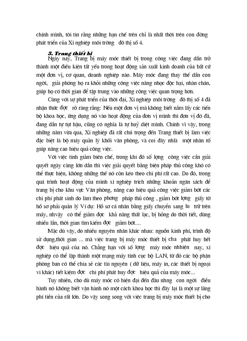 image for page Tổ chức và hoạt động chung về xí nghiệp môi trường đô thị số 4