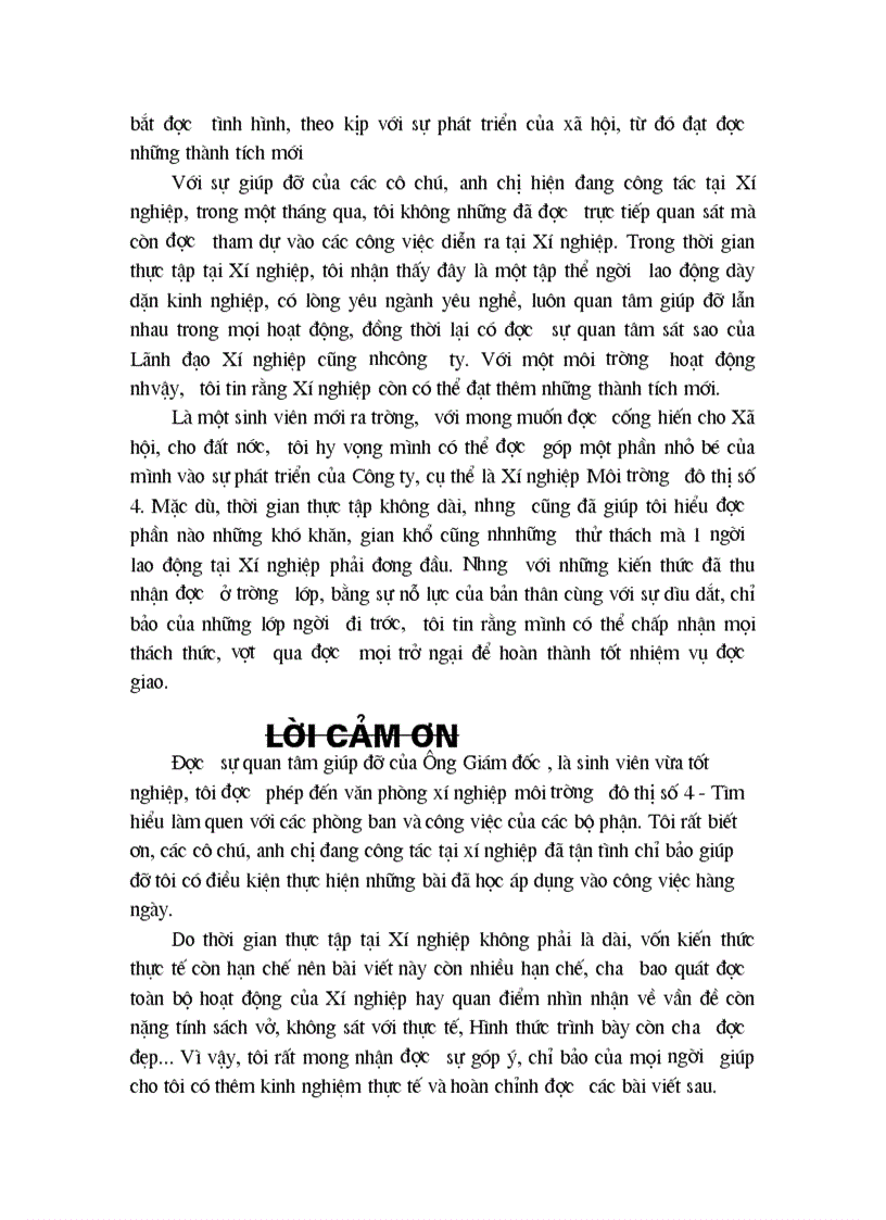 image for page Tổ chức và hoạt động chung về xí nghiệp môi trường đô thị số 4