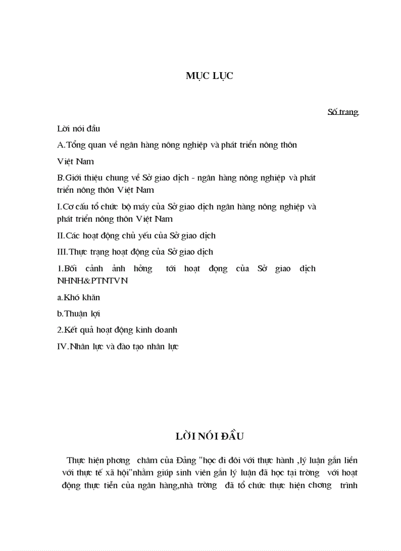 image for page Giới thiệu chung về Sở giao dịch ngân hàng nông nghiệp và phát triển nông thôn Việt Nam