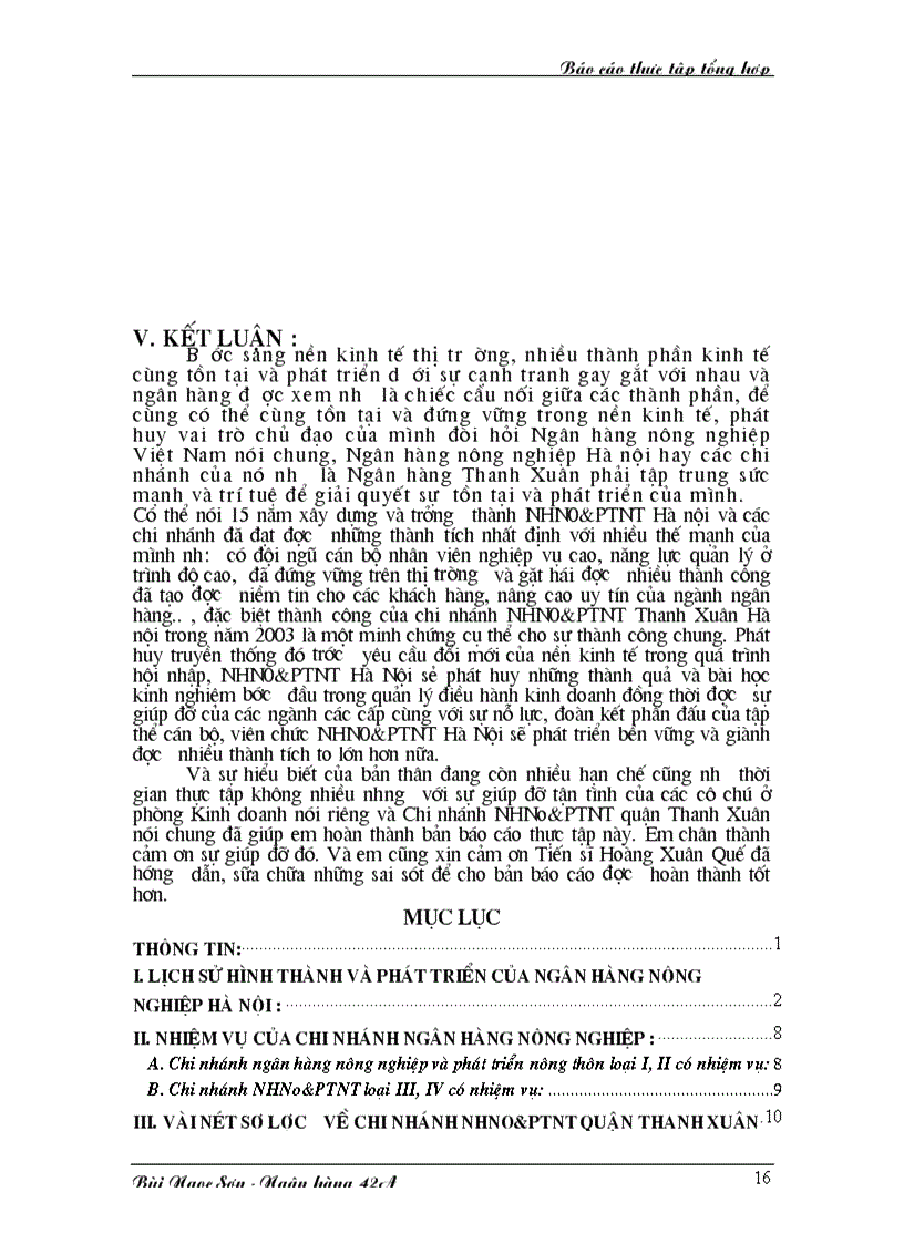 image for page Hoạt động của chi nhánh NHNo PTNT quân Thanh Xuân trong những năm gần đây 13