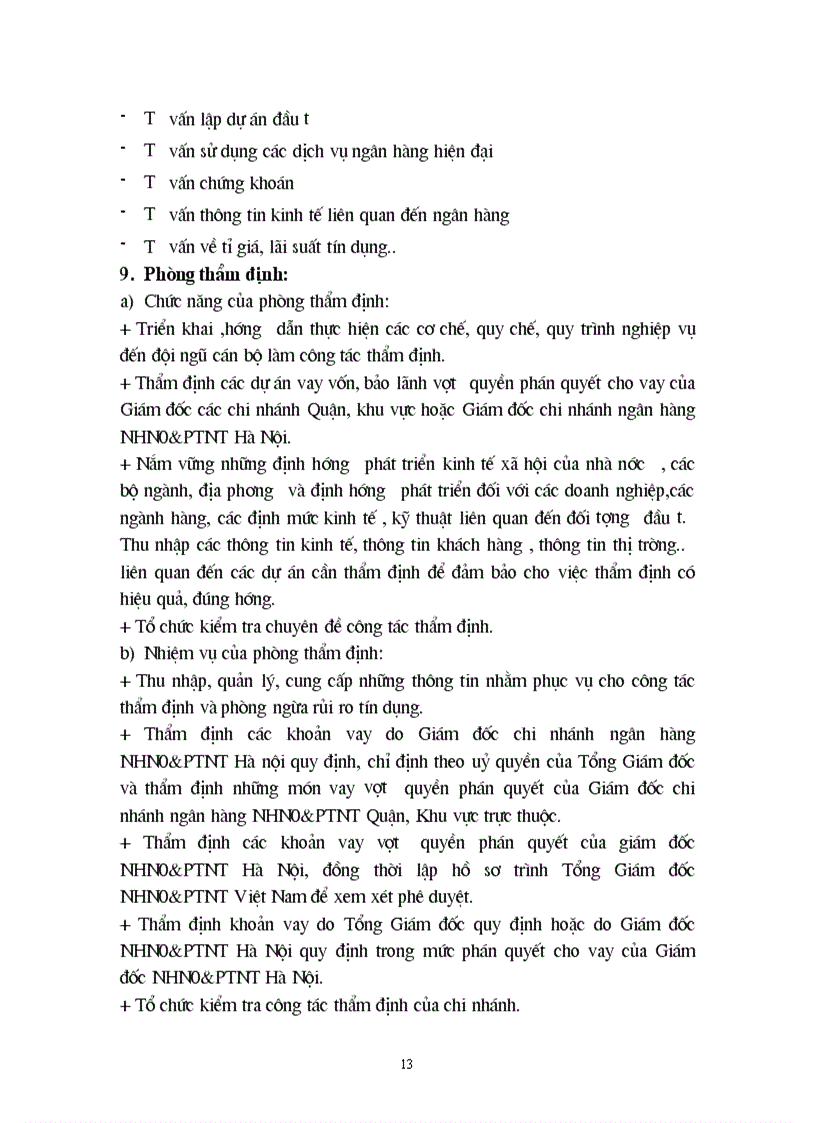image for page Cơ cấu tổ chức và tình hình hoạt động kinh doanh của chi nhánh NHN0 PTNT Quận Thanh Xuân